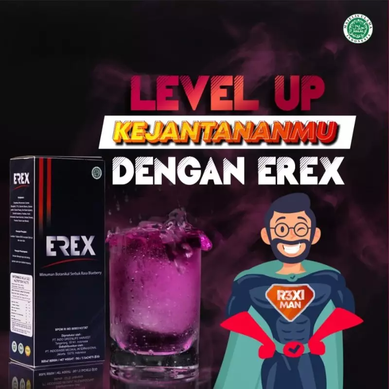 Erex Herbal: Minuman Serbuk Herbal untuk Sembuhkan Ejakulasi Dini